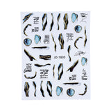 Sticker Unghii Decor 1830
