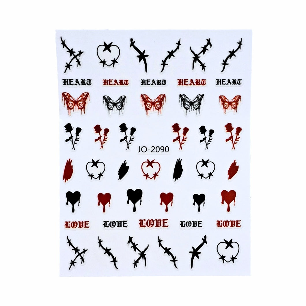 Image of Sticker Unghii Decor 2090