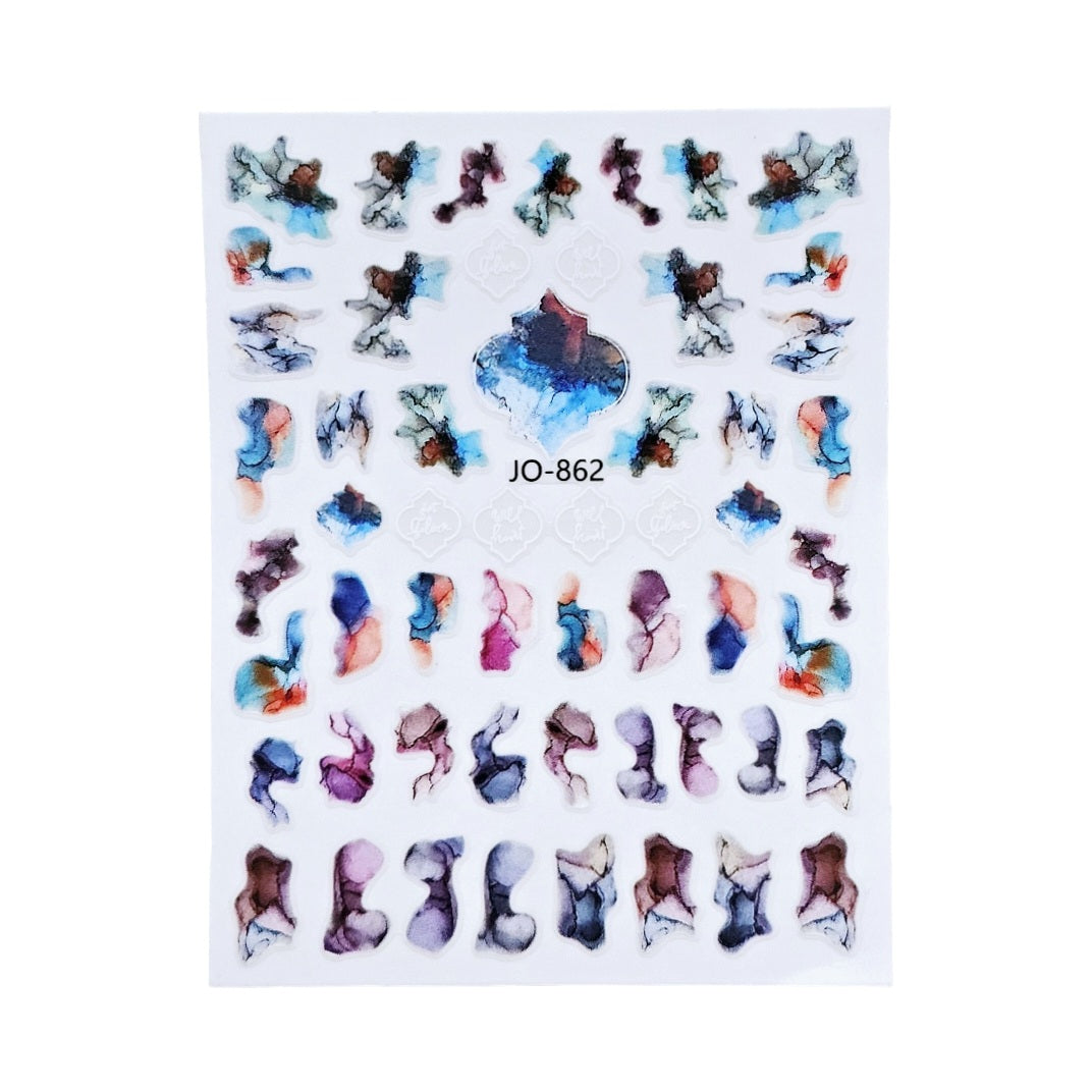 Image of Sticker Unghii Decor 862