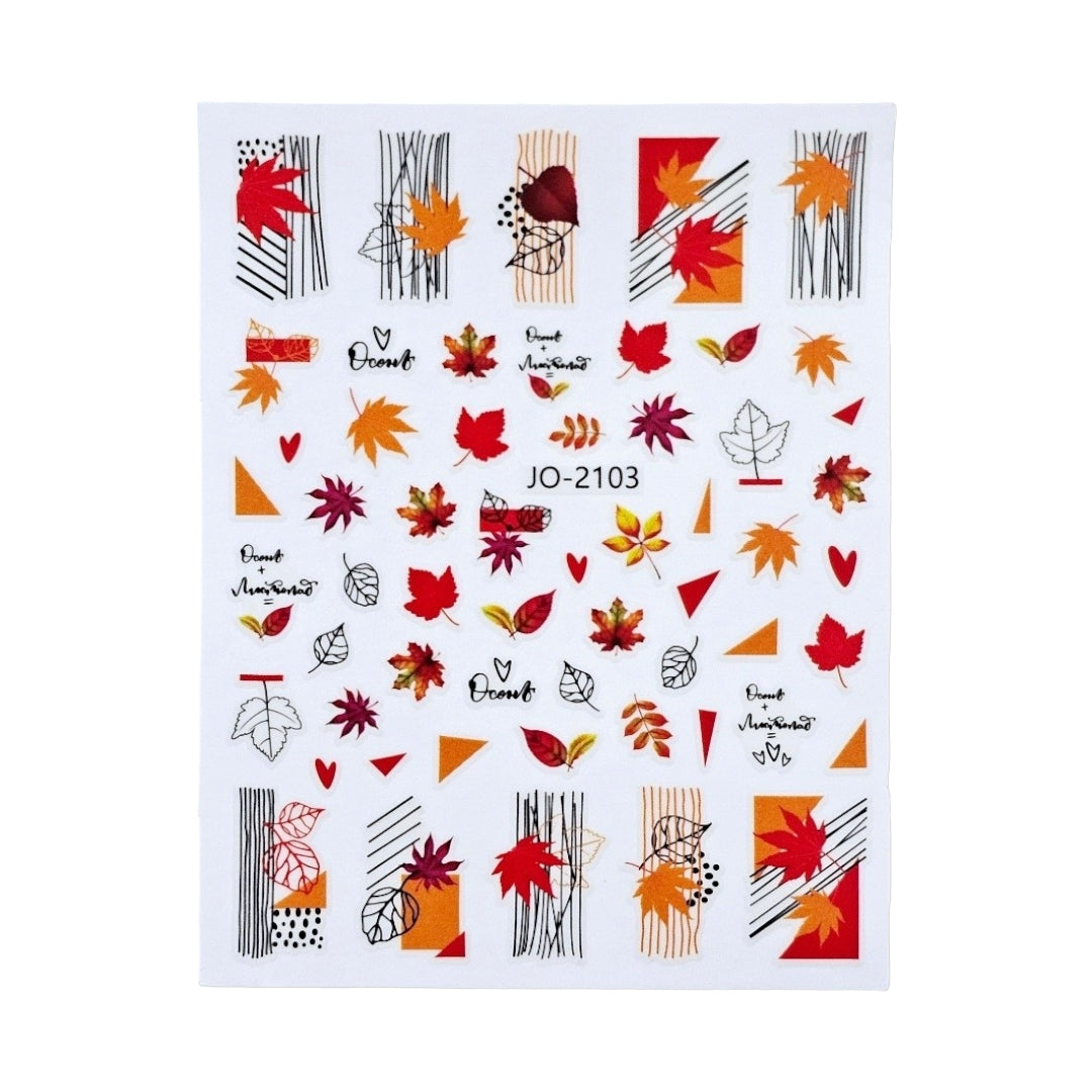 Image of Sticker Unghii Decor 2103