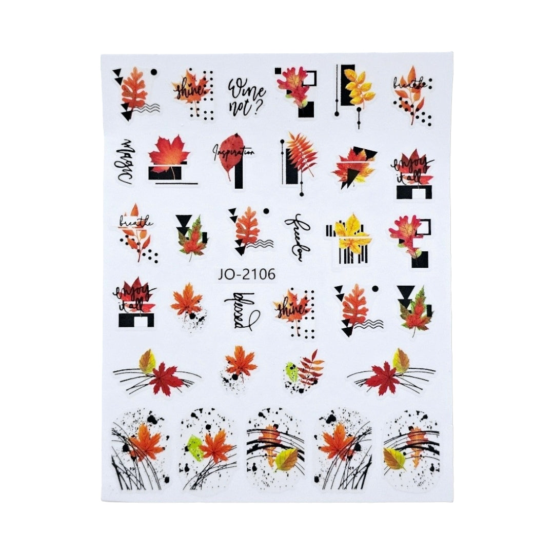 Image of Sticker Unghii Decor 2106