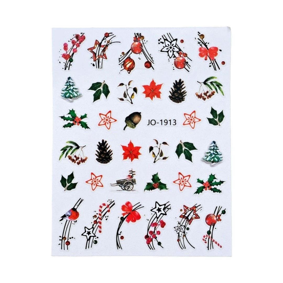 Image of Sticker Unghii Decor Iarna 1913