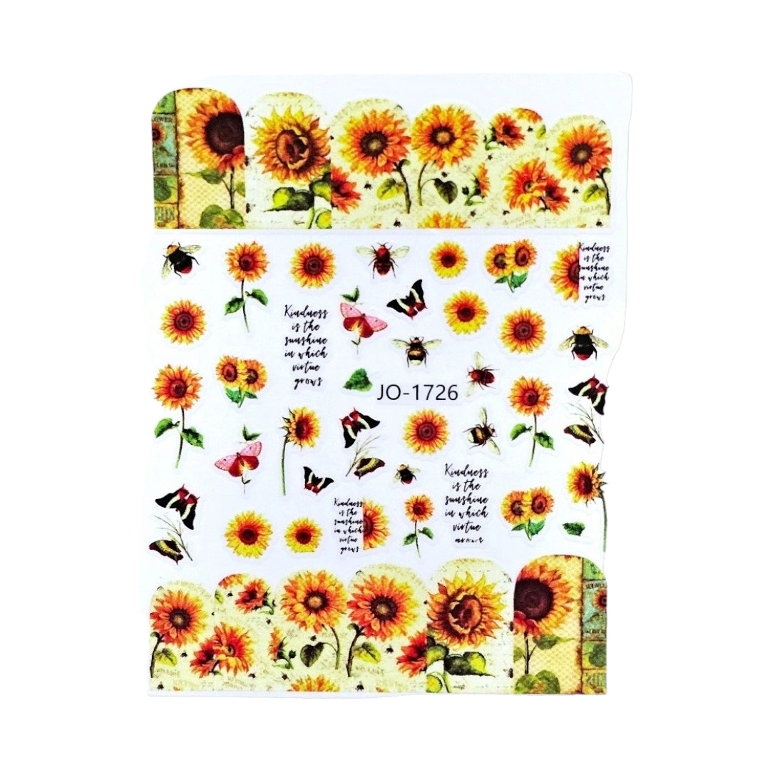 Sticker Unghii Decor 1726