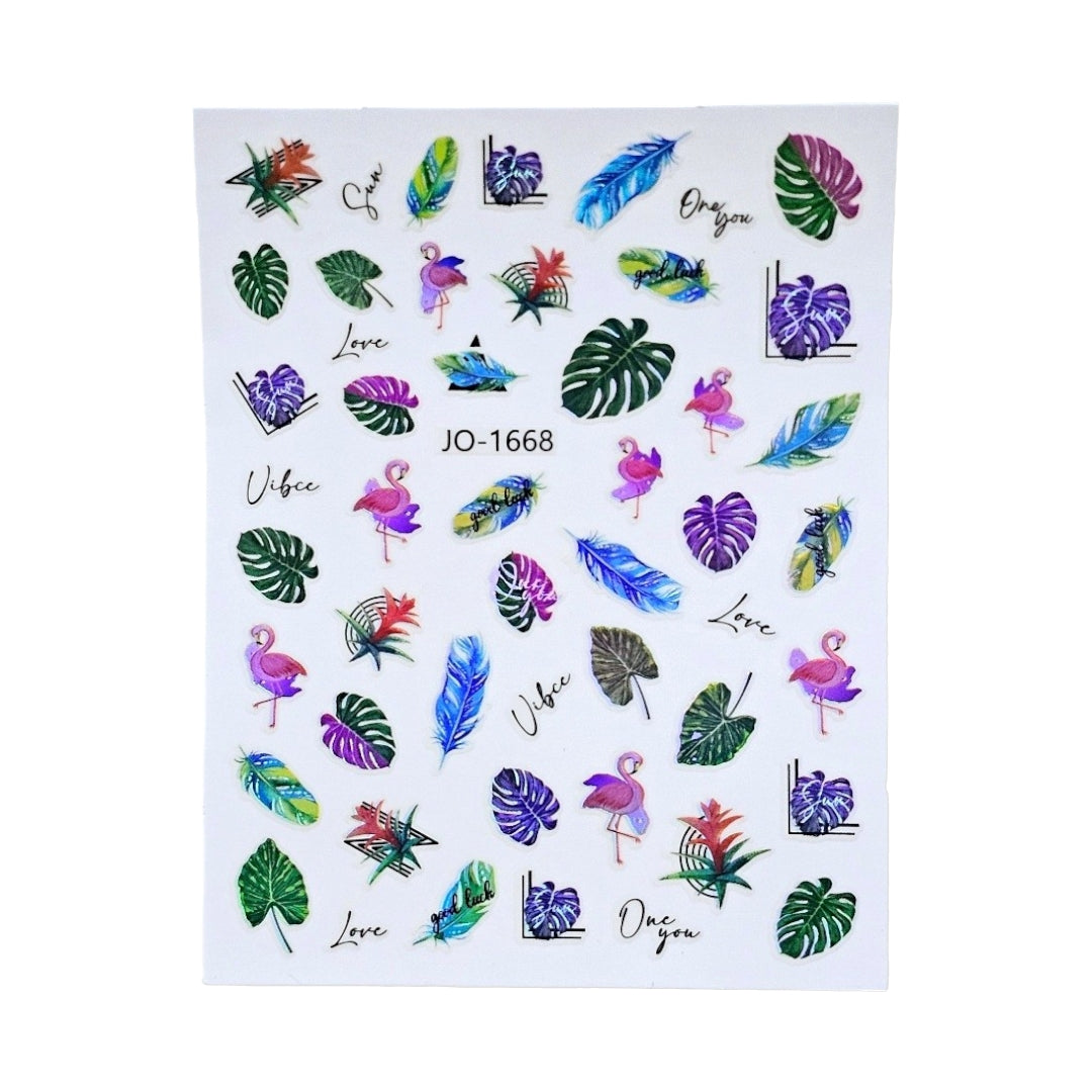 Image of Sticker Unghii Decor 1668