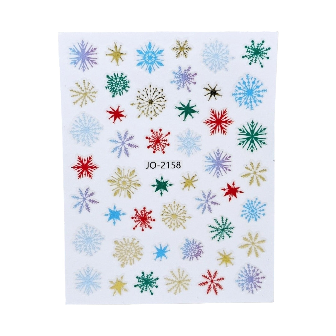 Image of Sticker Unghii Decor Iarna 2158