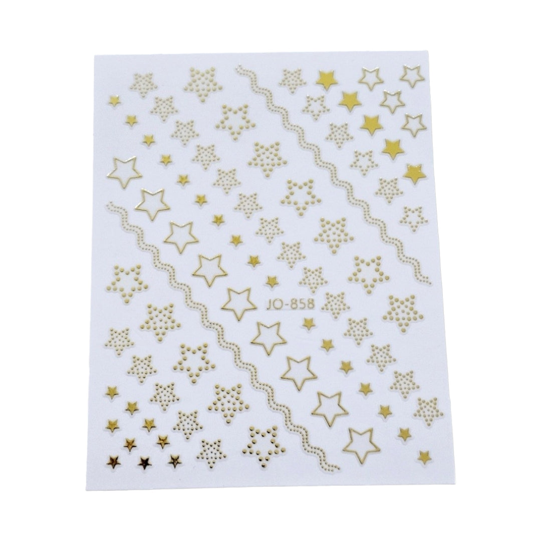 Image of Sticker Unghii Decor 858