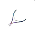 Clește mediu pentru cuticule Chameleon, finisaj metalizat multicolor