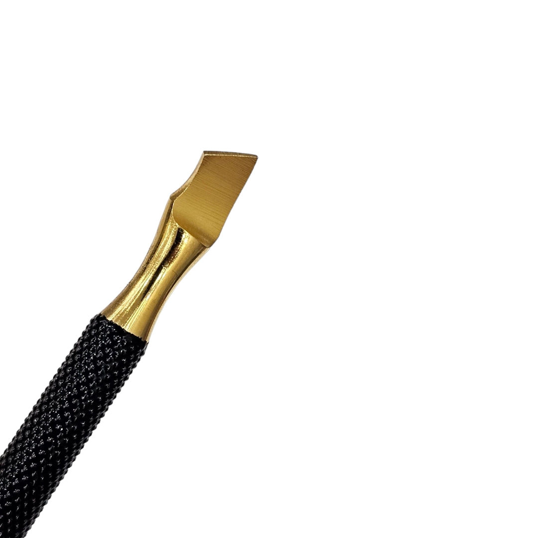 Pusher-Instrument Manichiura Coria Lux Style Gold-Black CO-PS-02