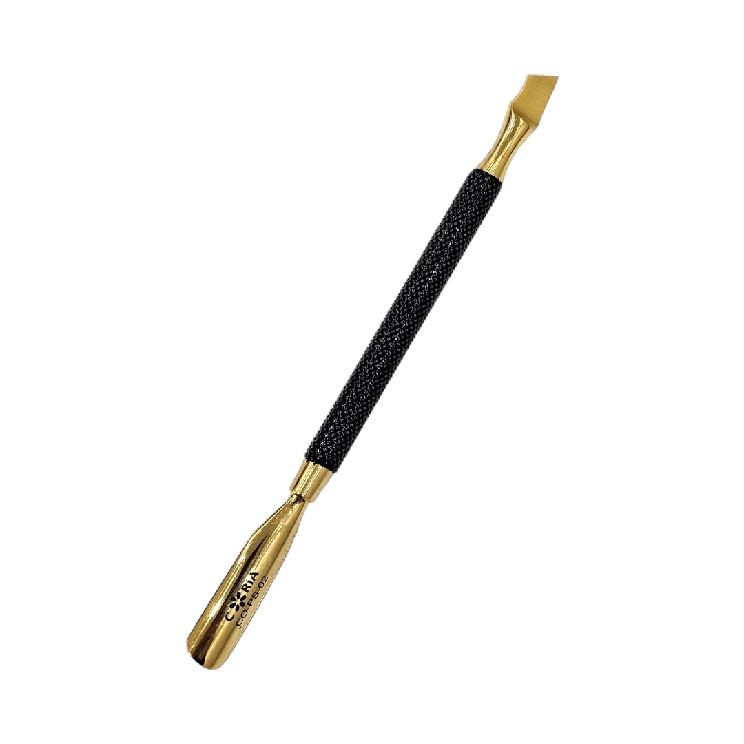 Pusher-Instrument Manichiura Coria Lux Style Gold-Black CO-PS-02