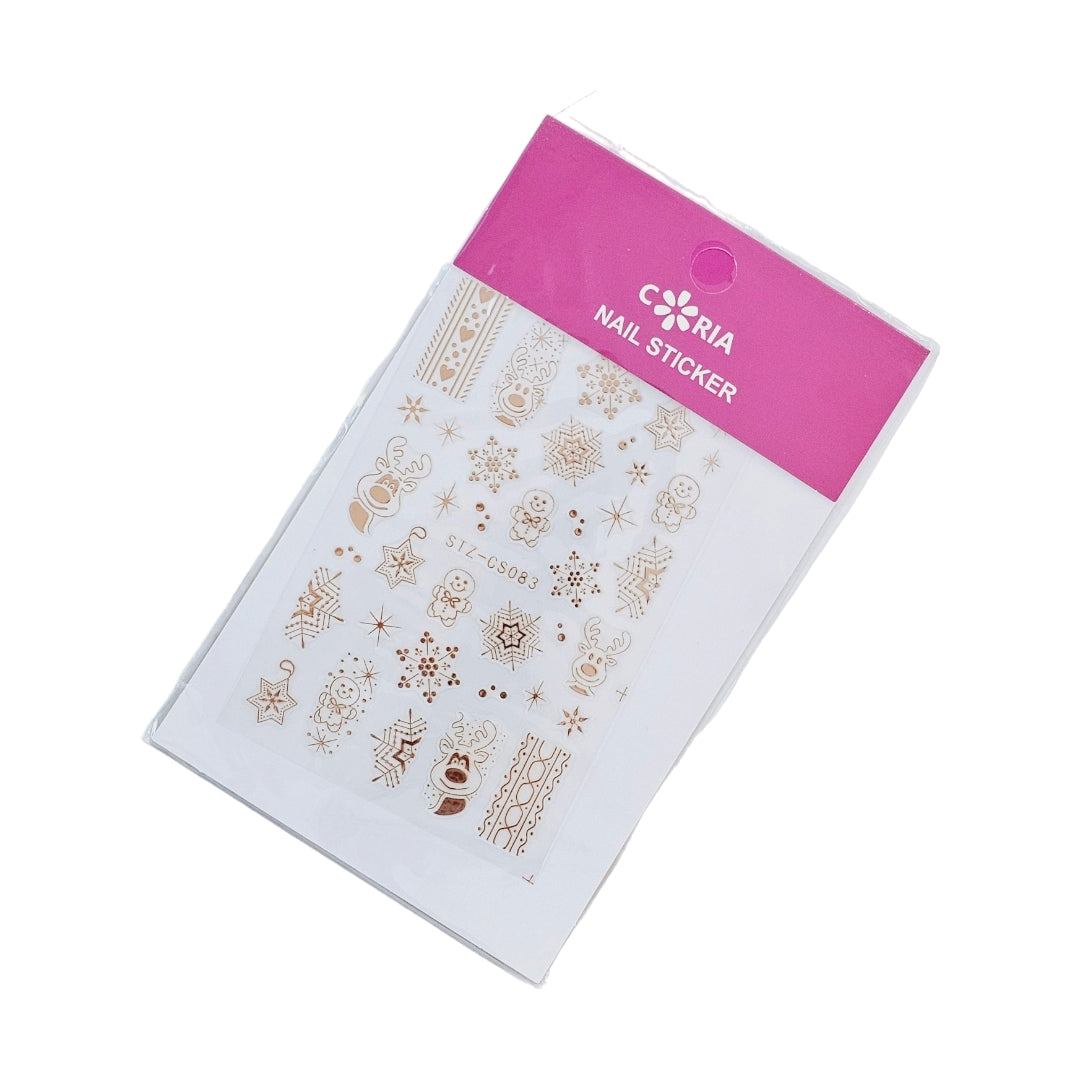 Image of Sticker Unghii  Iarna CS083