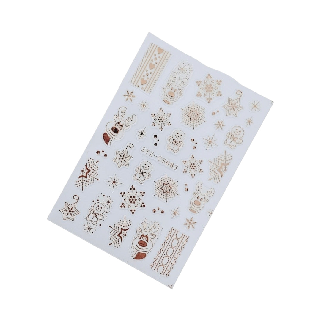 Image of Sticker Unghii  Iarna CS083