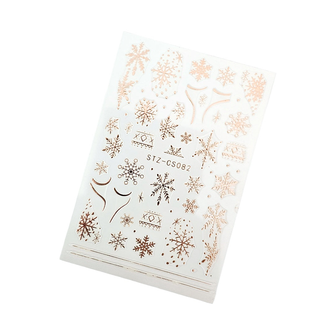 Image of Sticker Unghii,Decor CS082 Rose Gold