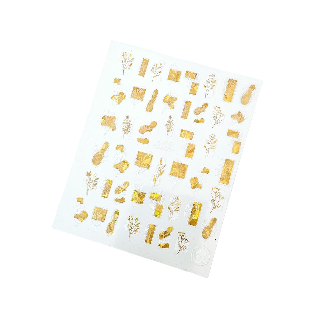 Sticker Unghii,Decor 034 Gold