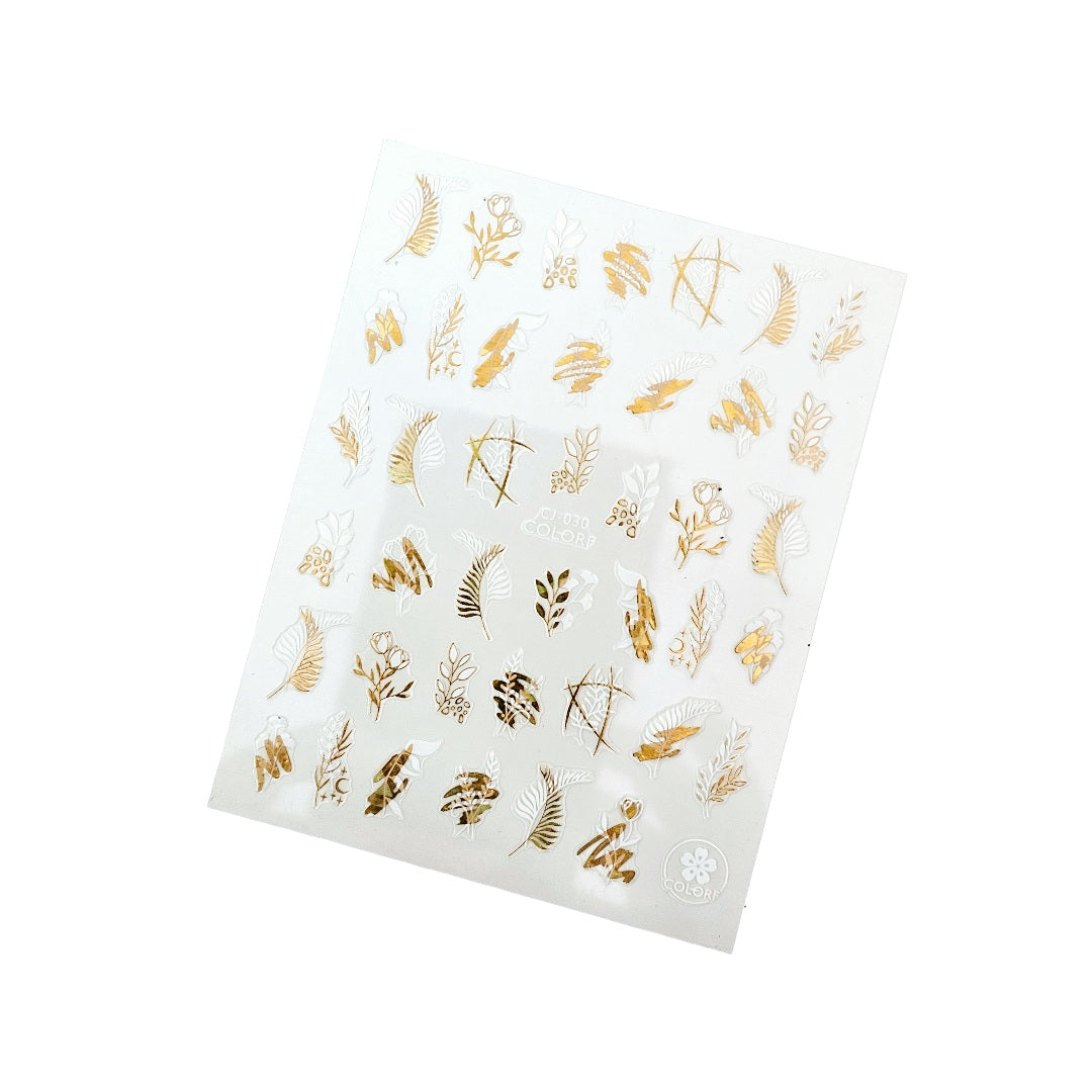 Image of Sticker Unghii,Decor 030 Gold