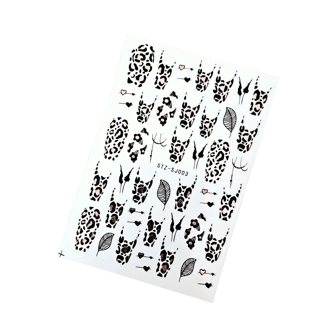 Image of Sticker Unghii,Decor SJ003 Rose Gold