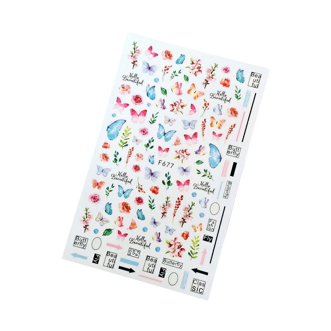 Image of Sticker Unghii,Decor F677