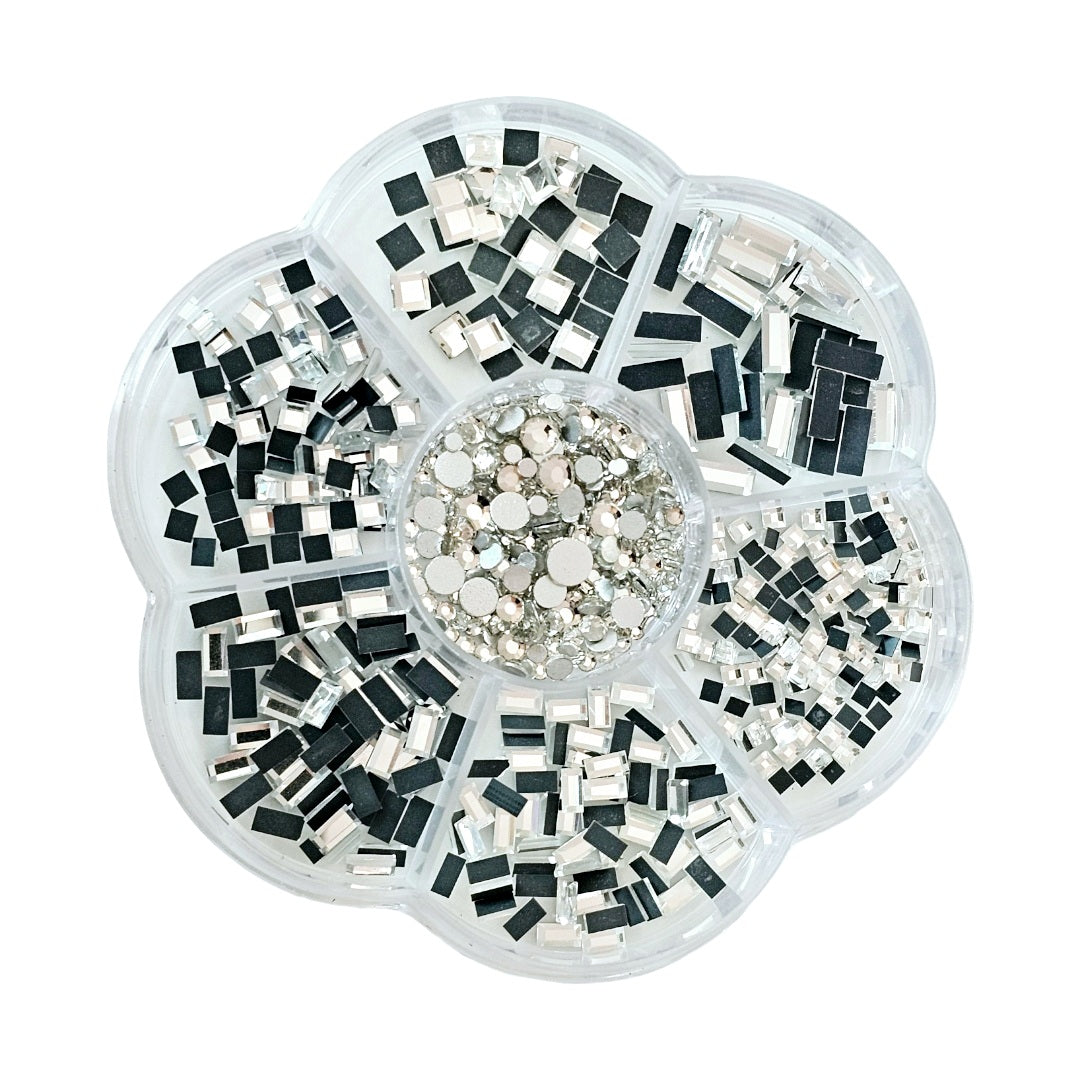 Carusel Decor Unghii  Mixt Crystale ELYNA