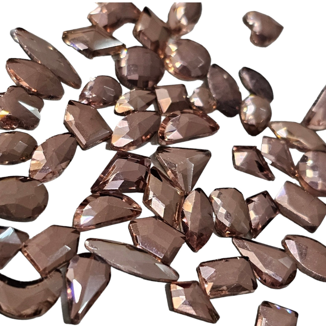 Image of Decor Lux strasuri Cristal multifatetate/diverse forme BR1