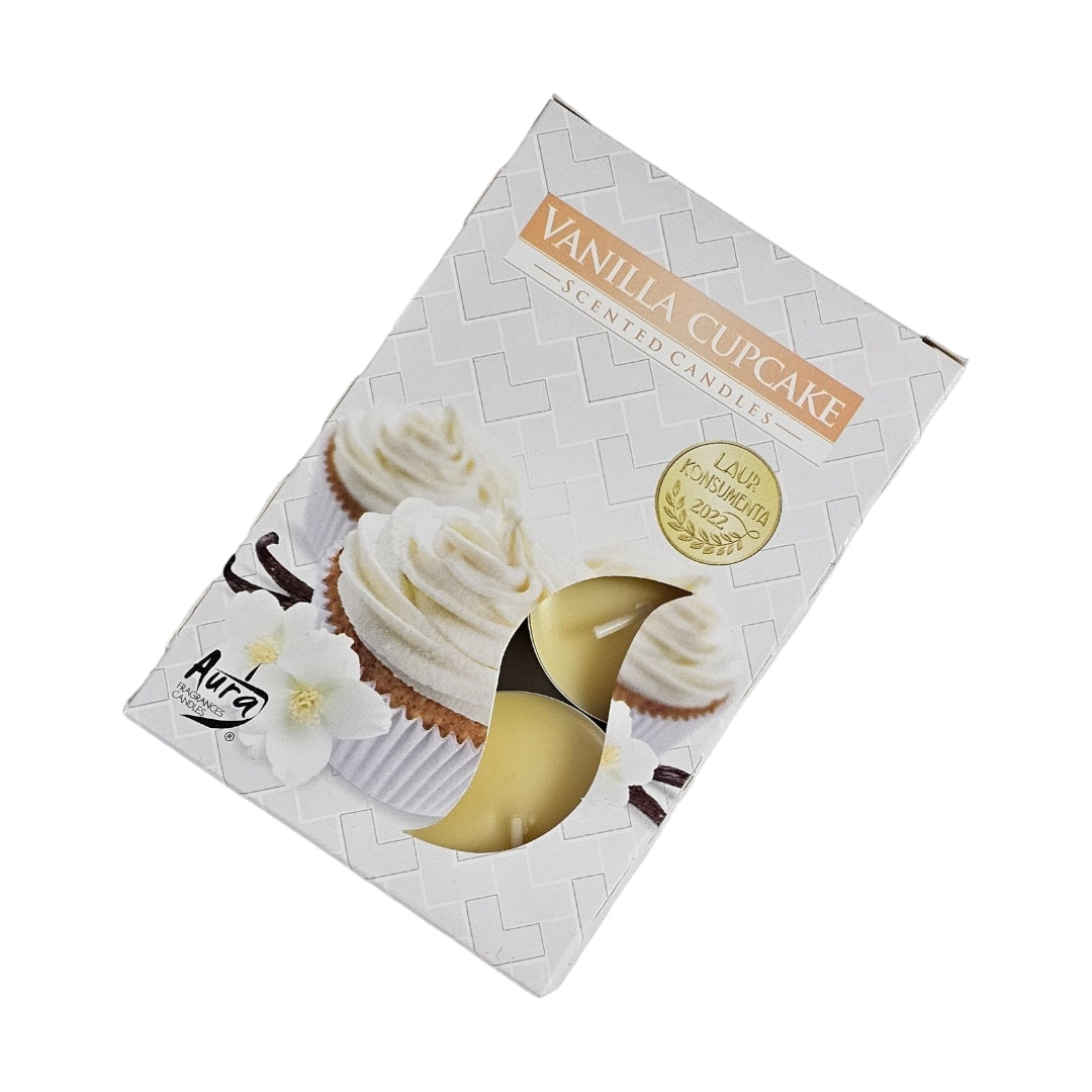 Set lumânări parfumate 6 pcs Vanilla Cupcake