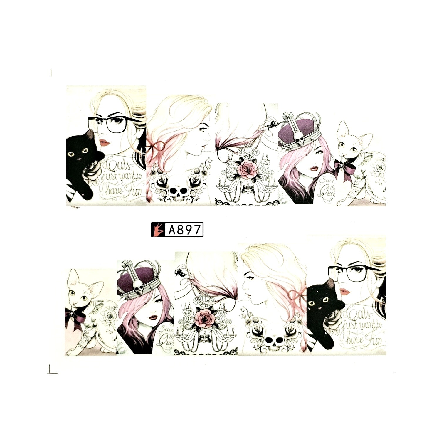 Image of Tatuaj Decor Unghii a897
