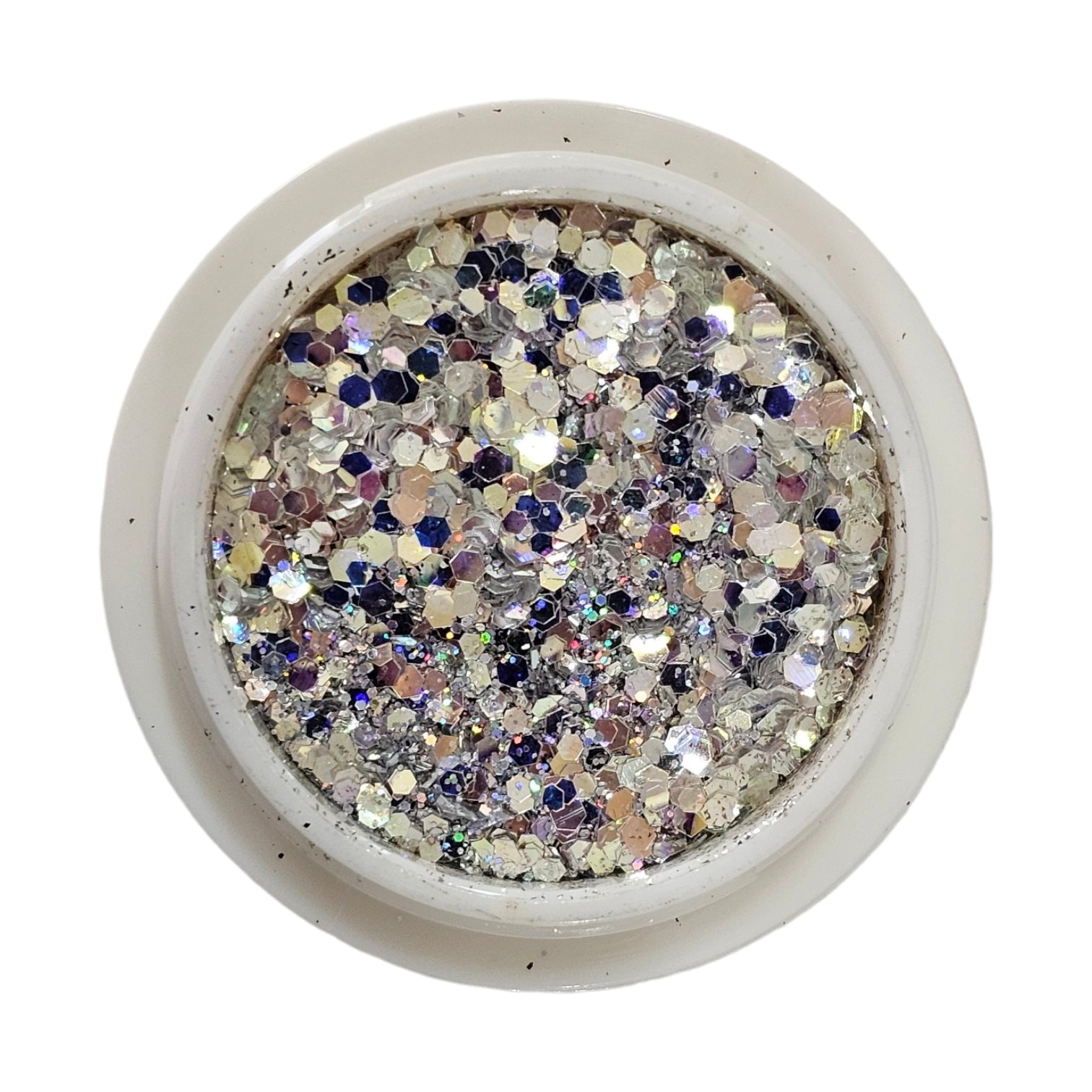 Image of Decor Unghii Glitter Silverw