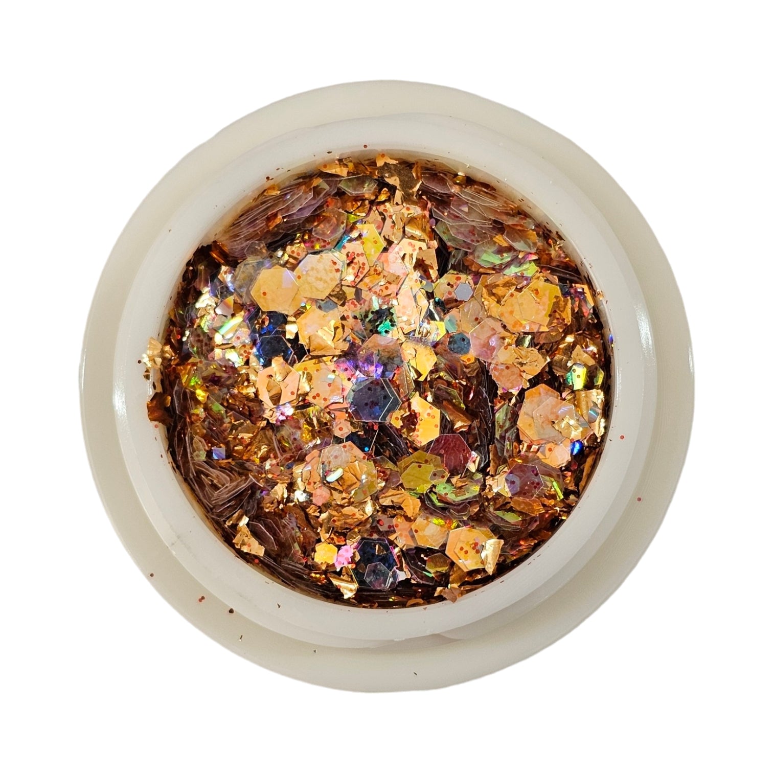 Image of Decor Unghii Glitter Special Cupru