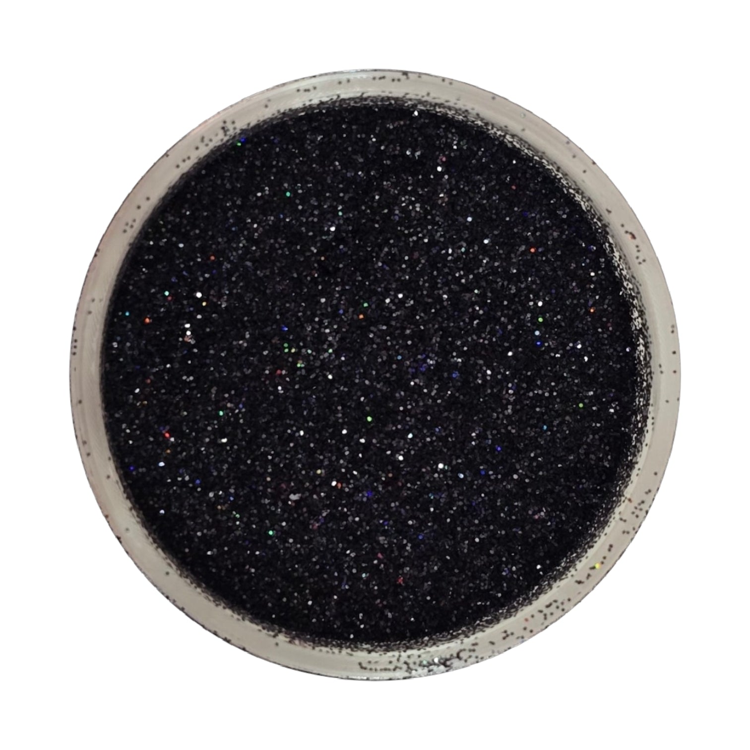 Image of Decor Unghii Glitter Negru GN44