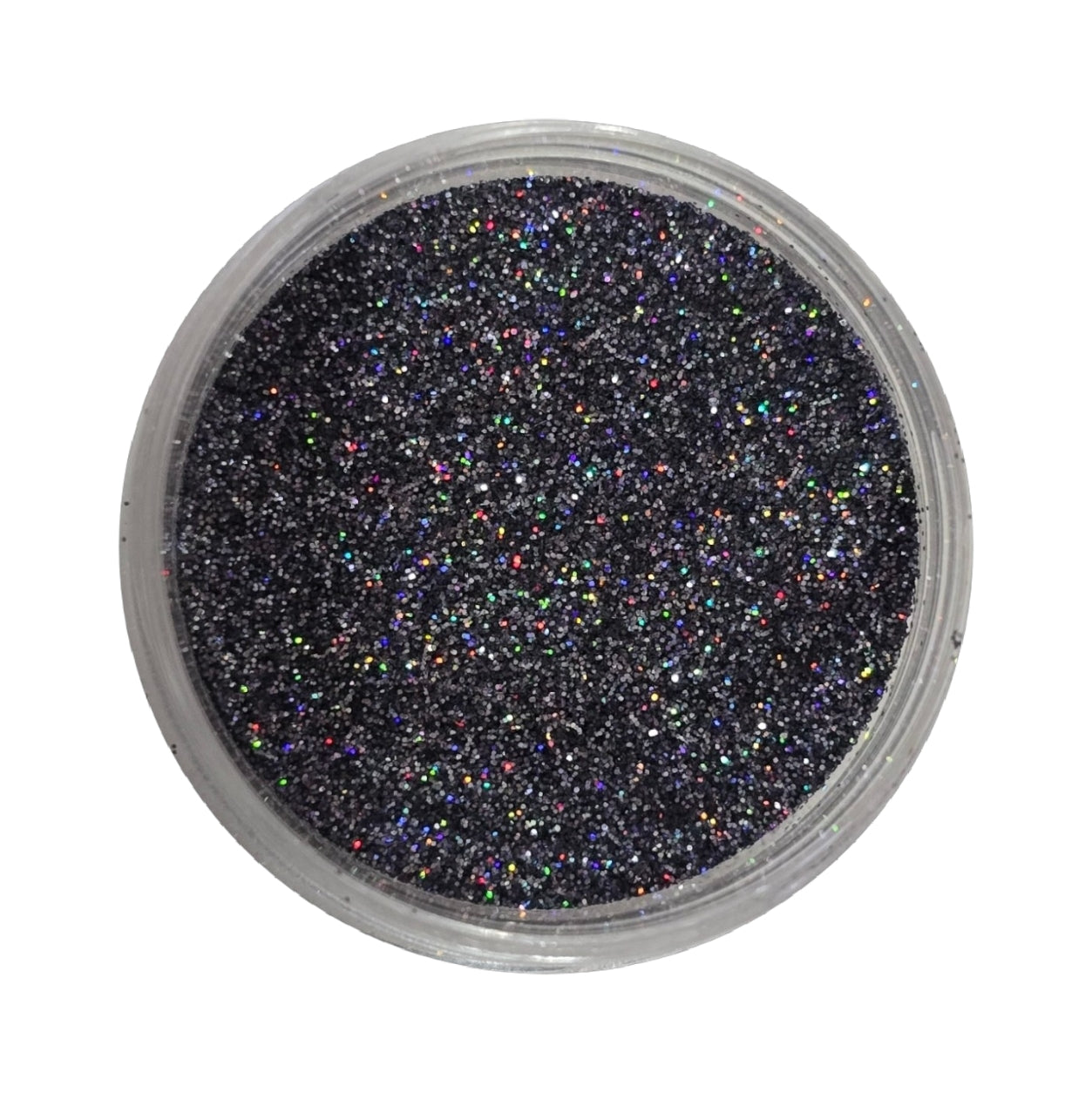 Decor Glitter Extra Fin Black&Multireflex BM15
