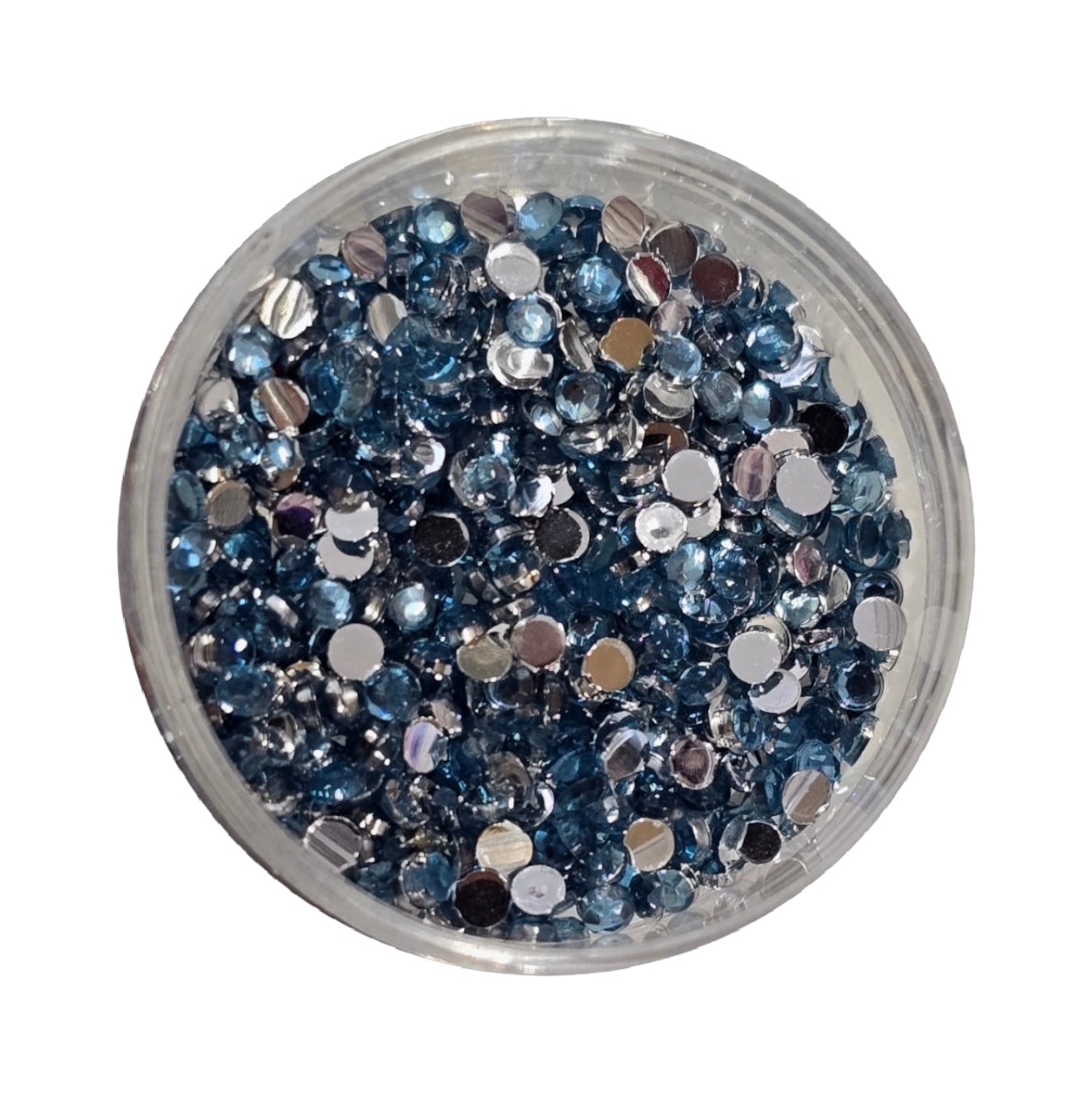 Image of Decor unghii strasuri Blue05