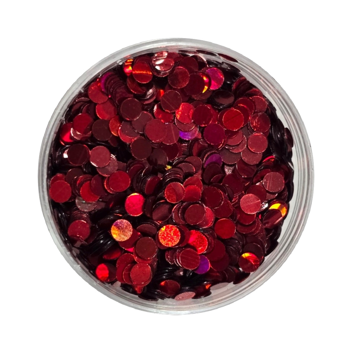 Decor Glitter Red Multireflex Unghii DGR11