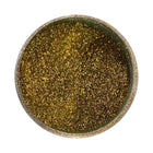 Pigment decor pentru unghii Cham 01 – pulbere auriu-oliv în borcan