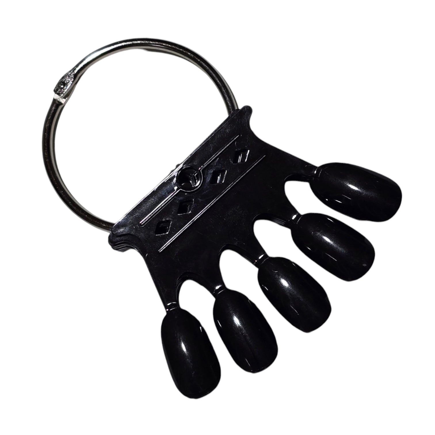 Image of Paletar Unghii False Pentru Expunere Culoare 50 pozitii (coronita)Negru