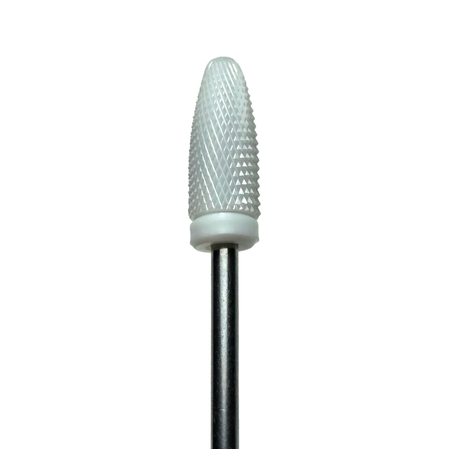 Bit Freza Ceramic granulatie Alb ,Semi,Polygel,Gel -CerAlb