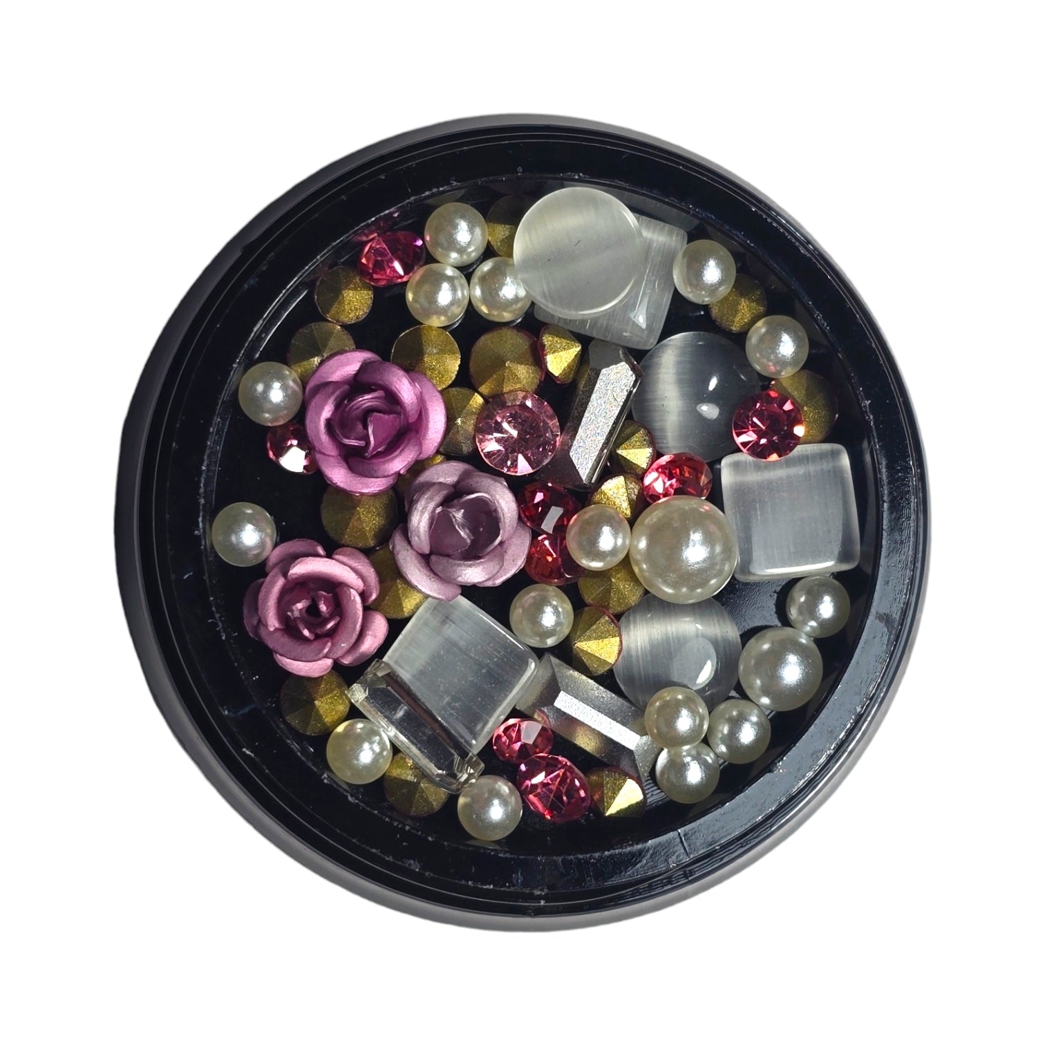 Image of Decor pentru unghii trandafiri+accesorii TRFF