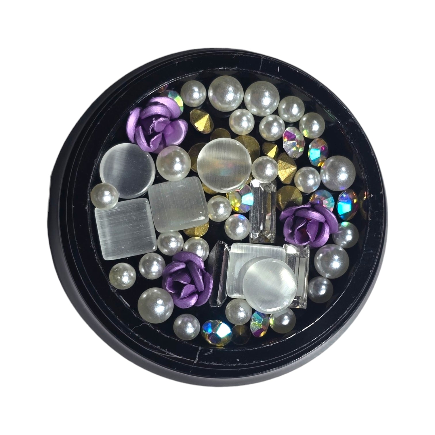 Image of Decor pentru unghii trandafiri+accesorii TRFM