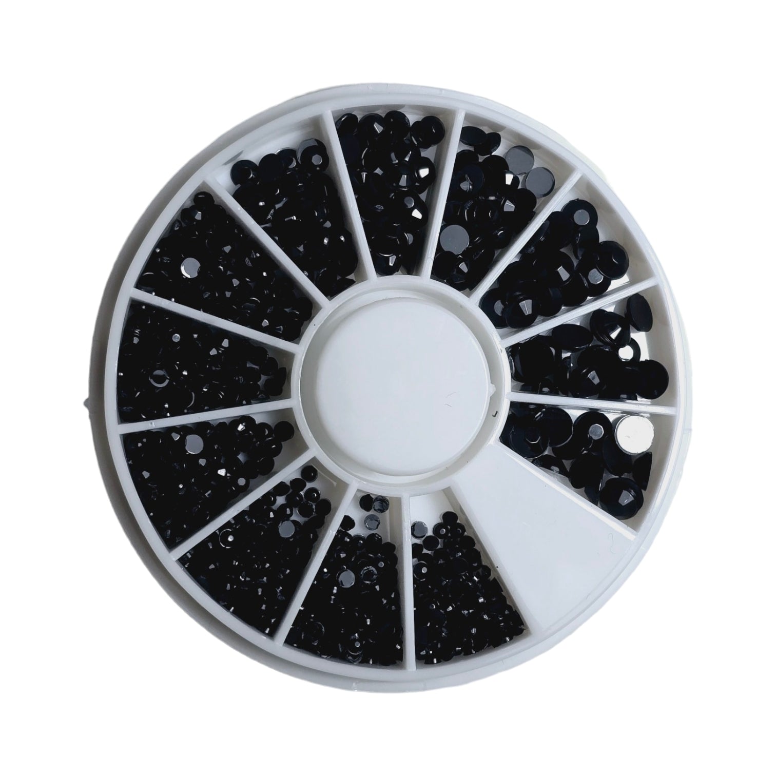 Image of Carusel Decor Unghii Stras Negru UPNS