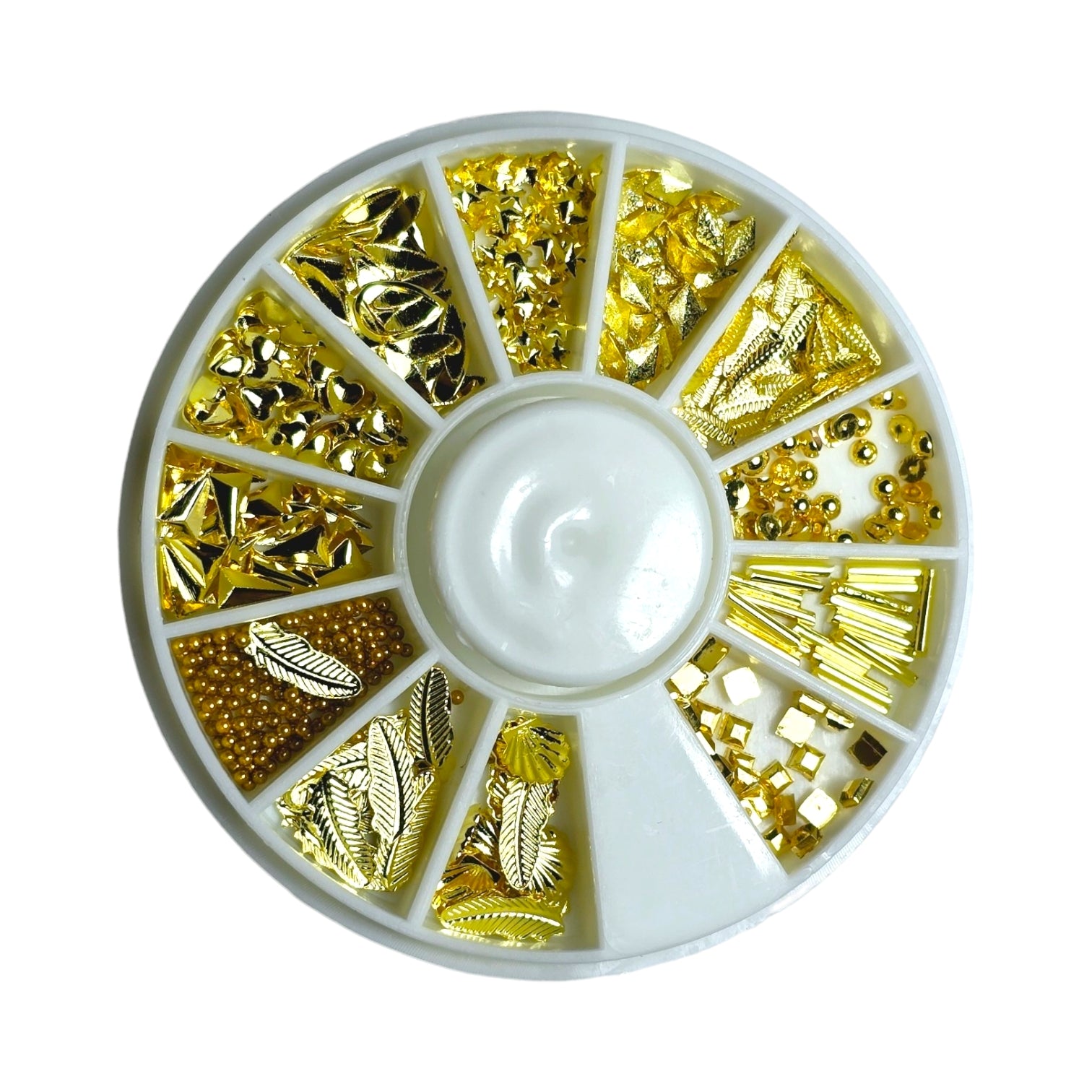 Image of Carusel decor unghii Multiforme gold CDMG
