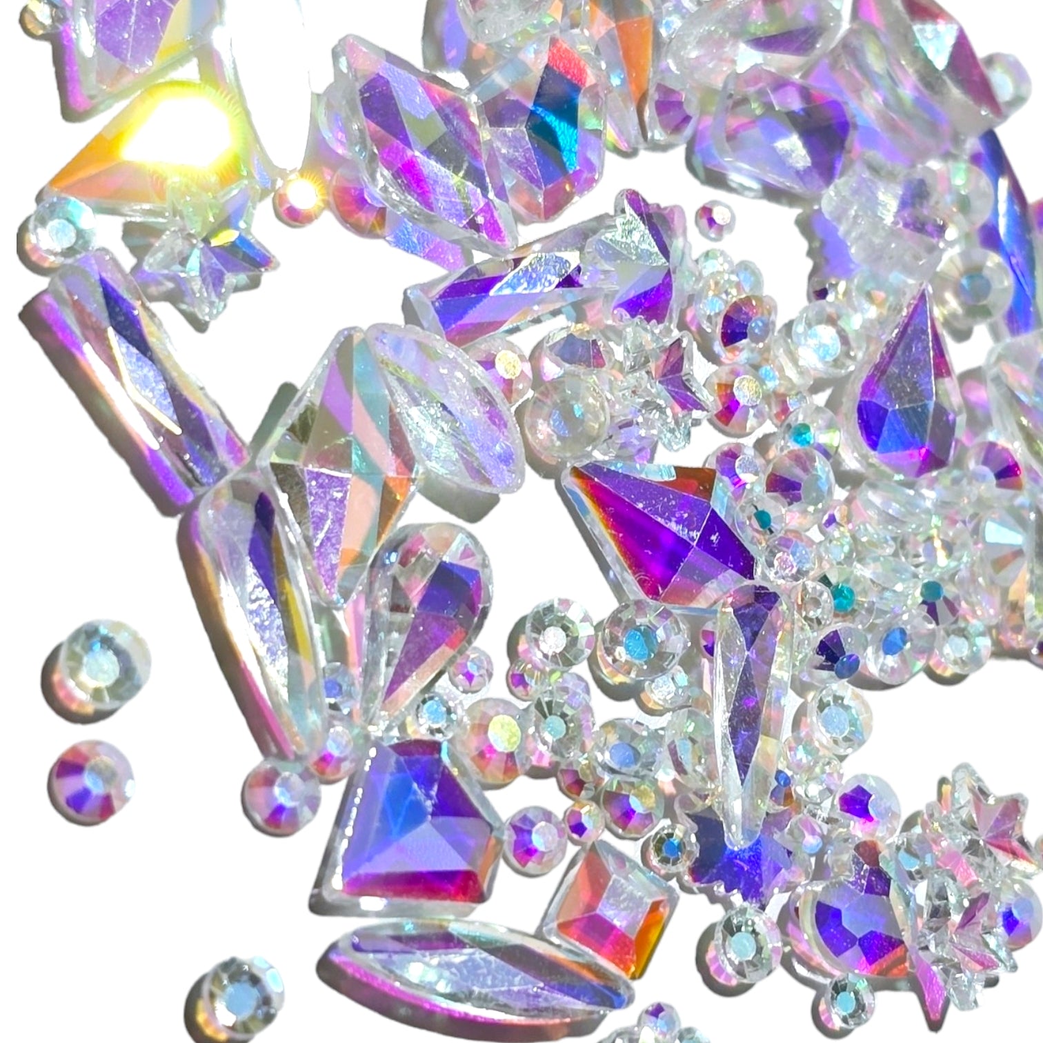 Image of Decor Lux strasuri Cristal Multicolor ABC