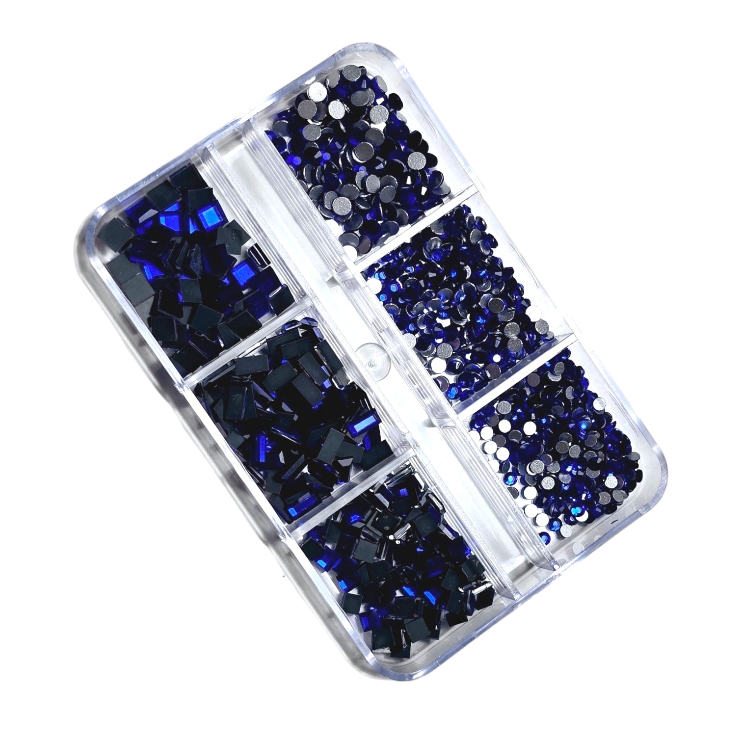 Image of Decor unghii Strasuri Blue Dark BADX