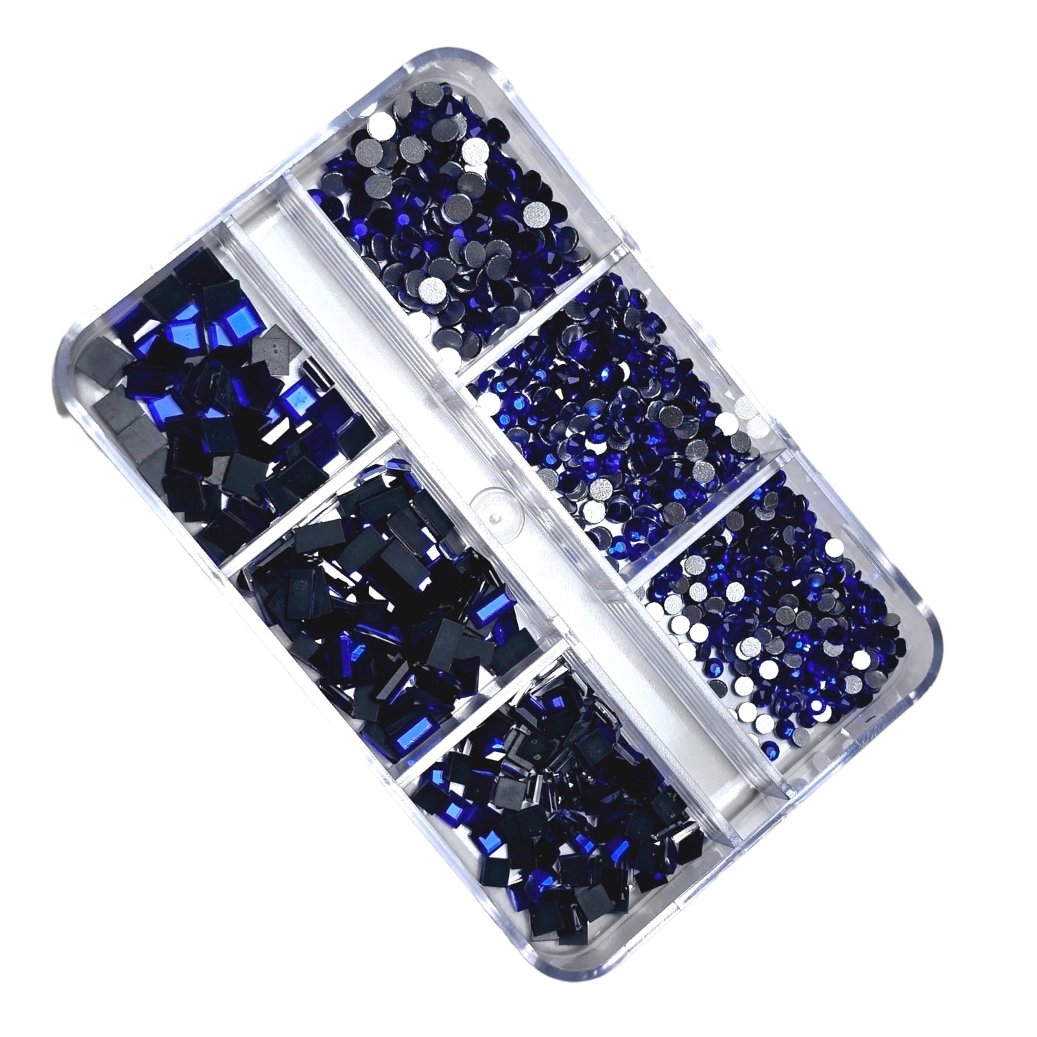 Image of Decor unghii Strasuri Blue Dark BADX