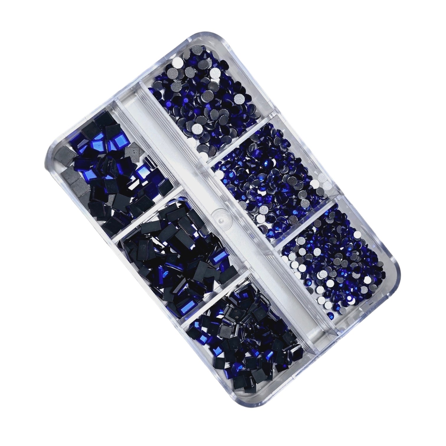 Image of Decor unghii Strasuri Blue Dark BADX