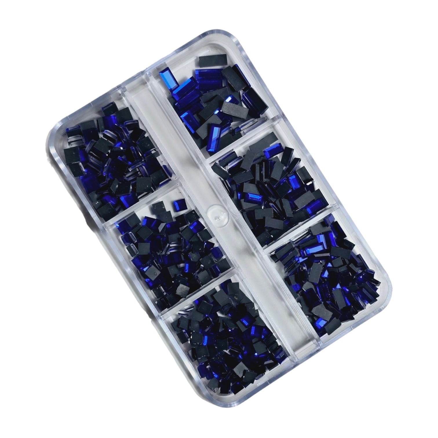 Image of Decor unghii Strasuri Bijuterii Blue Dark BBSX