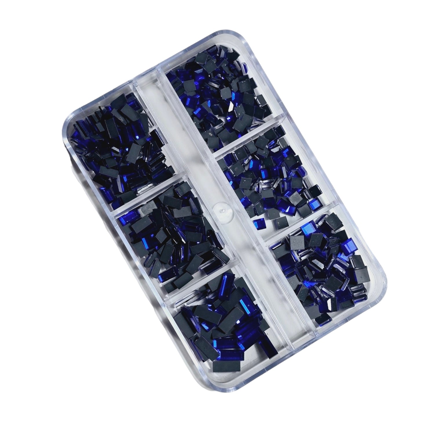 Image of Decor unghii Strasuri Bijuterii Blue Dark BBSX