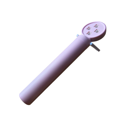 Lampă mini UV/LED Pink 12 W, cu suport rabatabil