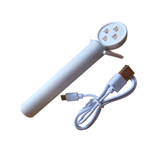 Lampă mini UV/LED White 12 W, 4 leduri, cu cablu USB