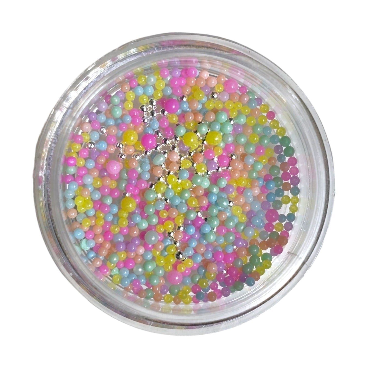 Image of Decor Unghii Caviar Color Silver CCS