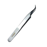 Pensetă curbată antimagnetică AMG pentru unghii și gene