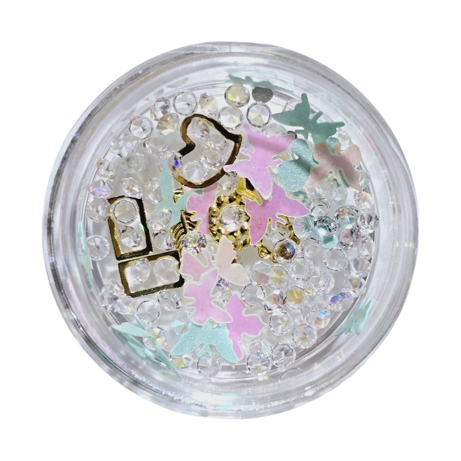 Image of Decor Unghii Strasuri Butterfly BAFY