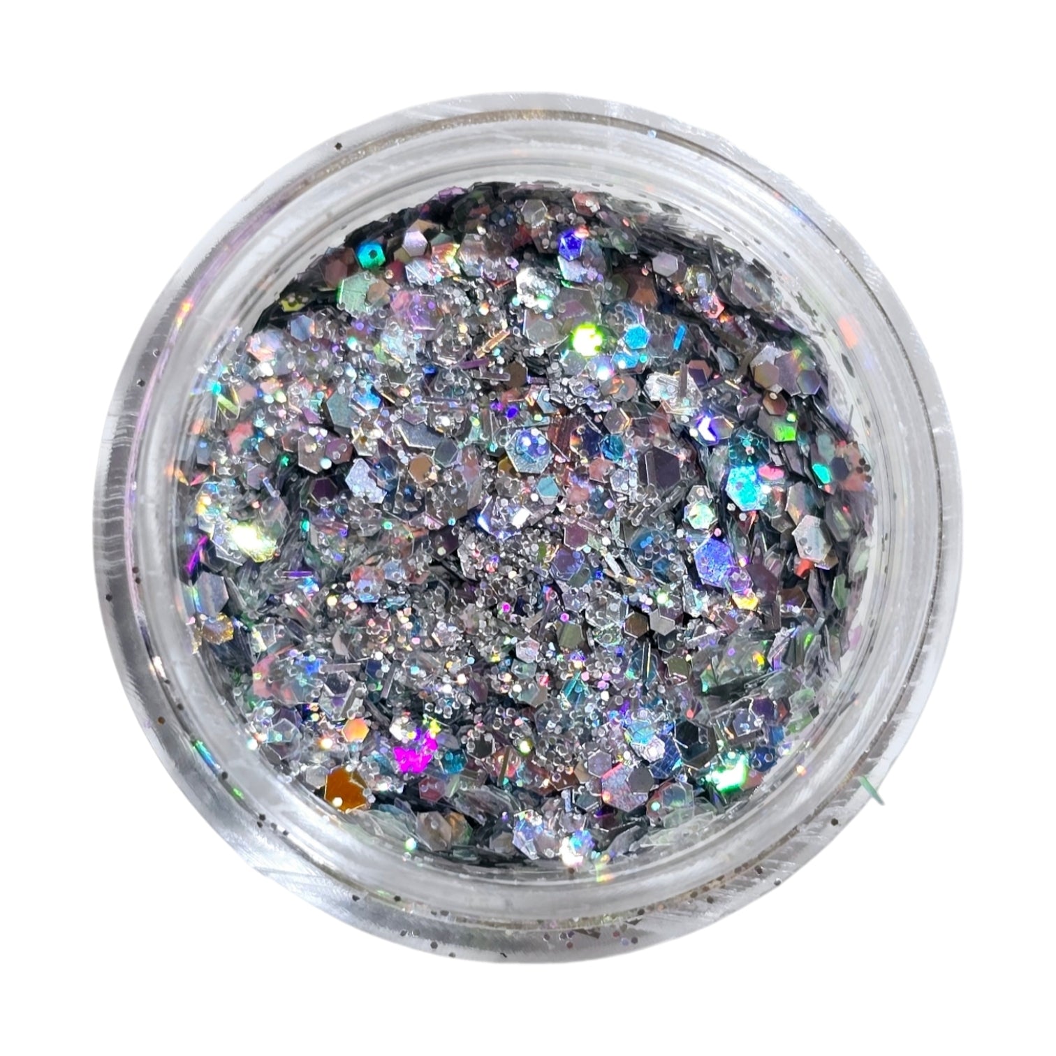 Decor Glitter Snow Silver SNW