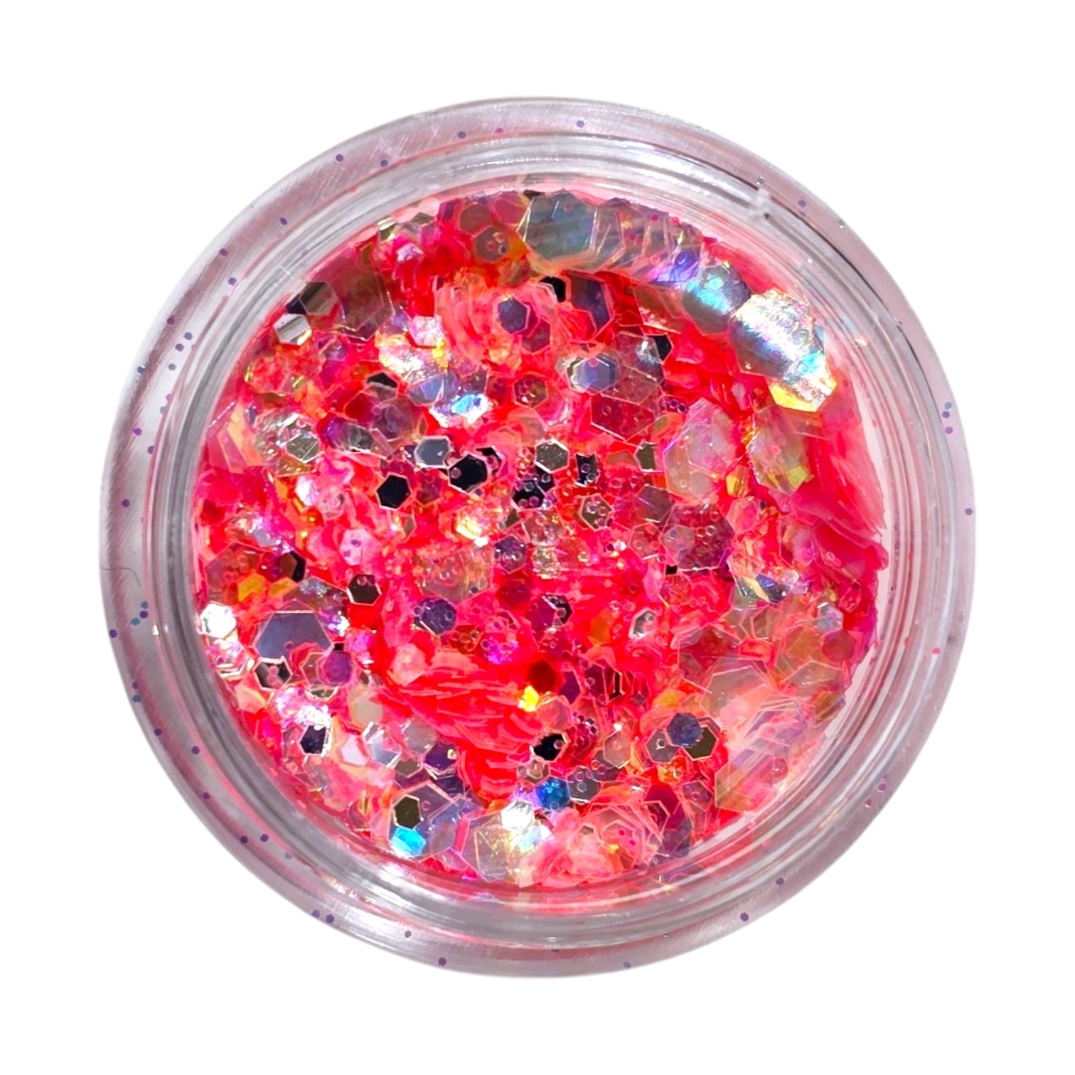 Decor Unghii Glitter Corai DRV